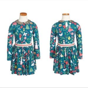 Mini Biden 12 Days of Christmas Dress, size 7-8.